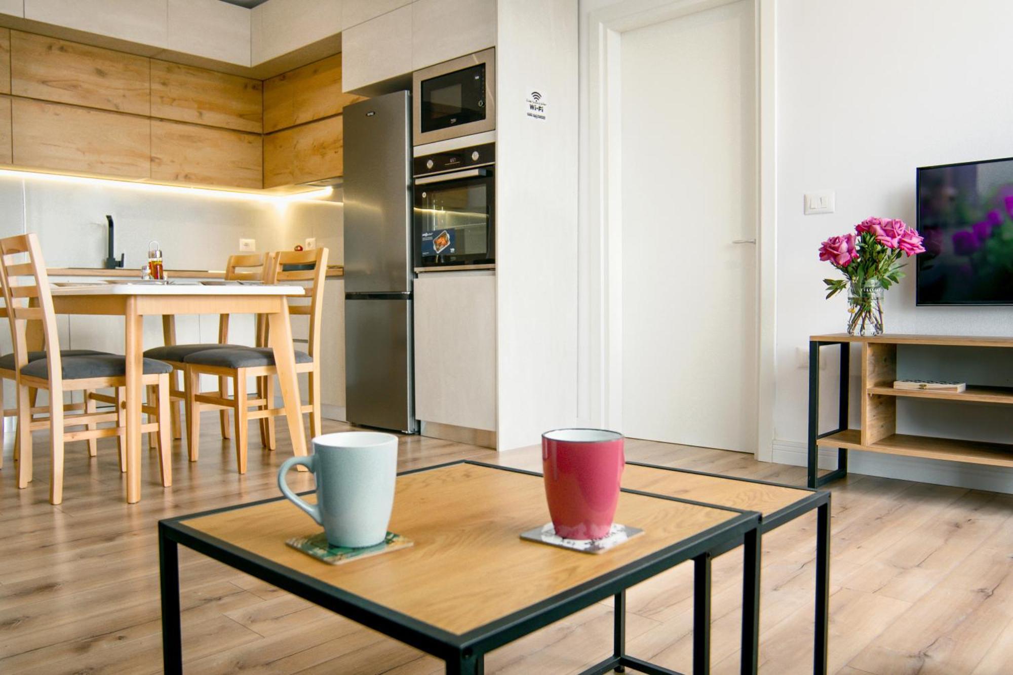 Urban Serenity City Skyline View Apartment 1 Тирана Экстерьер фото